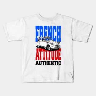 French Attitude 2cv Kids T-Shirt